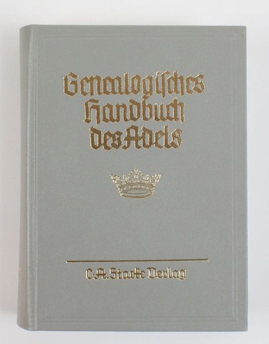 Genealogisches handbuch der - handbuch,