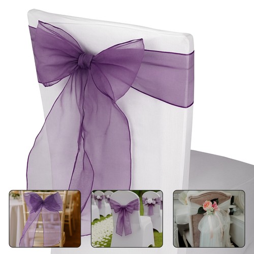 100pcs 17x280cm organza - 1-100pcs,