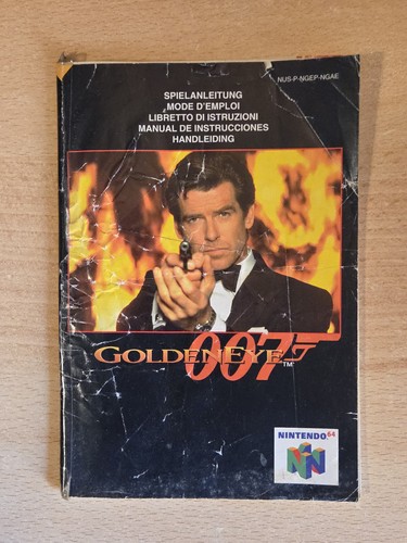 N64 nintendo goldeneye 007 - n64,