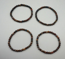 Armband aus PIETERSIT ca. 4,5 mm Kugeln ca. 19 cm Edelstein Stretcharmband