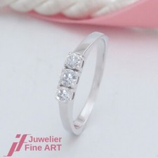 Brillant-Halb-Memoire-Ring mit