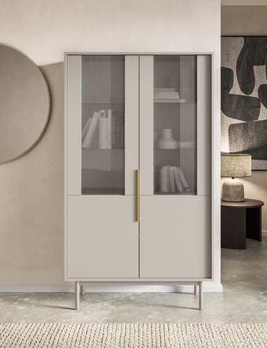 Vitrinenschrank - , 4t