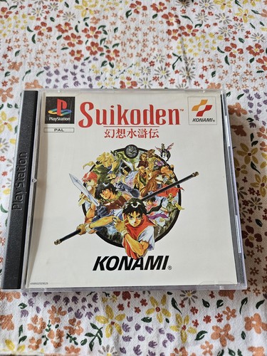 Suikoden ps1 playstation pal - ps1,