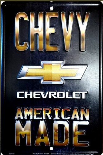 Cooles schild chevy - cooles,