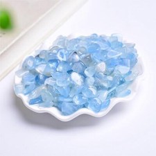 7-9mm Eisblau Seeglas