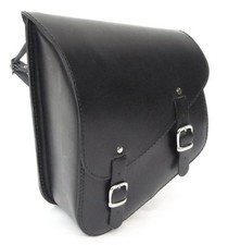 Ledrie Satteltasche schwarz