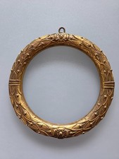 Vintage Jugendstil Rahmen rund