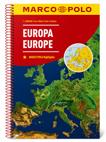 Marco polo reiseatlas europa - marco,