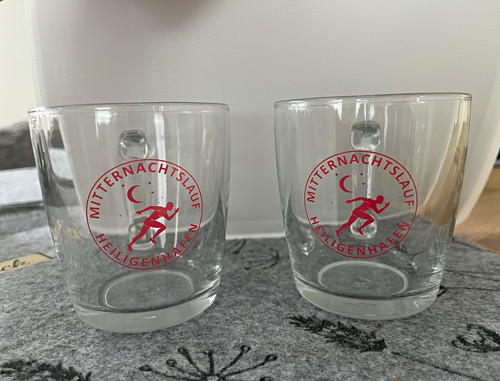 2er set glasbecher mit - 2er,