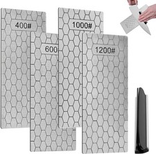 Diamant Schleifstein,4 Stück 40060010001200 Körnung Diamant Schleifstein Set mit