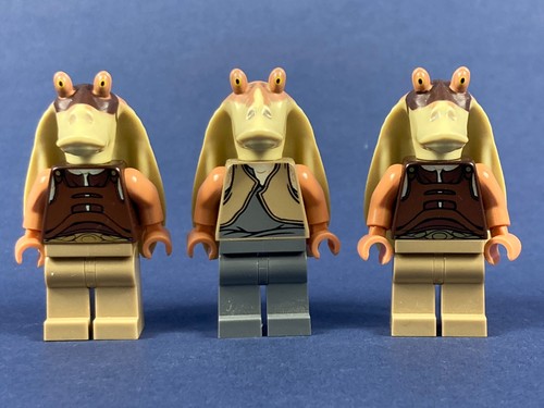 Lego gungan jar - jar, binks