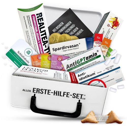 Aller erste hilfe set - hilfe,