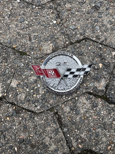 Corvette motorhauben emblem - corvette,