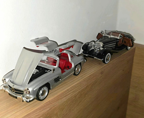Mercedes benz modellauto - 2x,