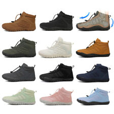 Barfuss Schuhe Damen Winter Barfußschuhe Herren Trekking Stiefel Wanderhalbschuh