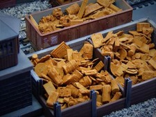 H0 1:87 Metallschrott rostig