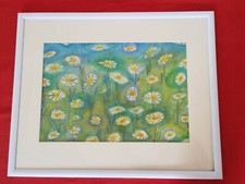 Gemälde, Aquarell, Blumen