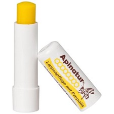 APINATUR Lippenpflegestift mit Propolis Lippenbalsam natürliche Lippenpflege bee