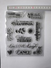 Silikon-Stempel-Set Clear