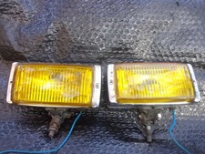 Bosch chrome Gelb Nebelscheinwerfer VW Porsche Mercedes oldtimer