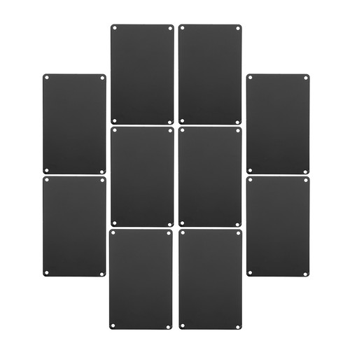 Pcs aluminium schild - 10,