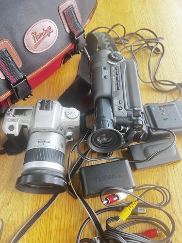 Vintage kamera konvolut - konvolut, canon