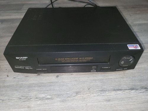 Vhs vcr sharp mh761 stereo - sharp,