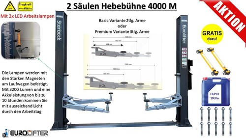 Säulen hebebühne 4000kg in - säulen,