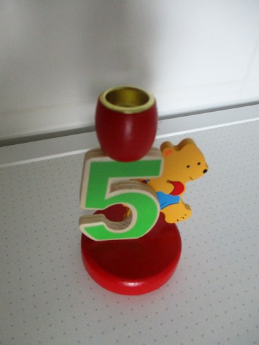 Geburtstagskerzenhalter - , 5