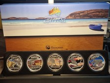 5x 1 oz Silbermünze