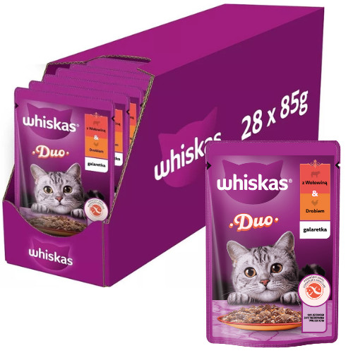 28x85 whiskas duo nassfutter - 28x85,