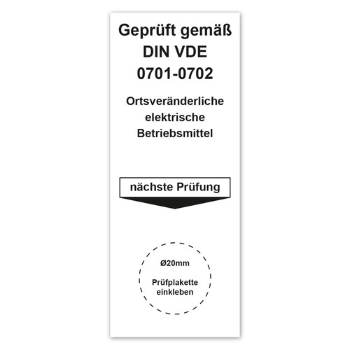 Geprüft gemäß din - geprüft,