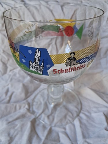Glas bierglas schultheiss - glas,