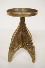 Vintage candlestick, candle