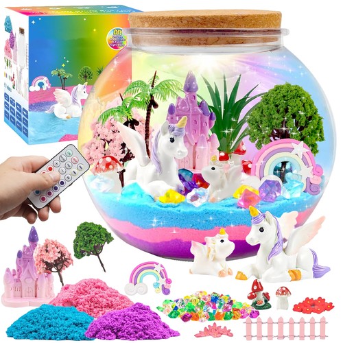Einhorn terrarium bastelset - einhorn,