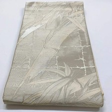 6025# Japanischer Vintage Fukuro Obi Gürtel Kimono Stoff Seide Traditionell...