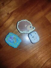 3 Radiergummis Figuren Formen Lillifee Igel Radierer Basteln