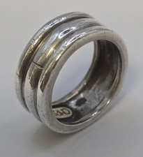 Maßiver Band Ring aus 925