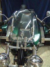 Windschild f. 22mm + 25mm