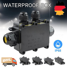 2-6 Wege Wasserdichte Abzweigdose Verteilerdose Anschlussdose Verbinder IP68 NEU