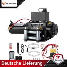 Elektrische Seilwinde 12V ATV Synthetisches Elektrowinde Motorwinde Offroadwinde