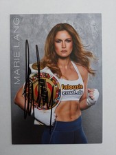 Marie Lang Autogramm Signiert