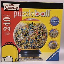 Ravensburger Puzzleball 240 Teile The Simpsons Durchmesser:15cm
