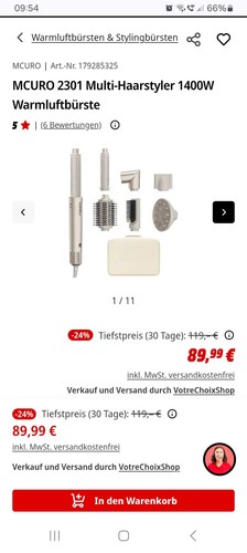 Mcuro 2301 multi - mcuro, multi-haarstyler