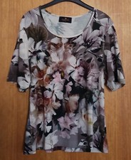Eugen-Klein Blusenshirt mit floralem allover-print M/L/40