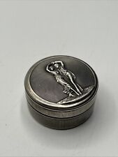 Pillendose Tablettendose Schmuckdose Metall Vintage