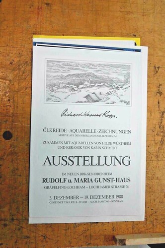 Plakat richard werner kopp - plakat,