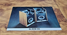 Die Bose 601 +++Prospekt+++