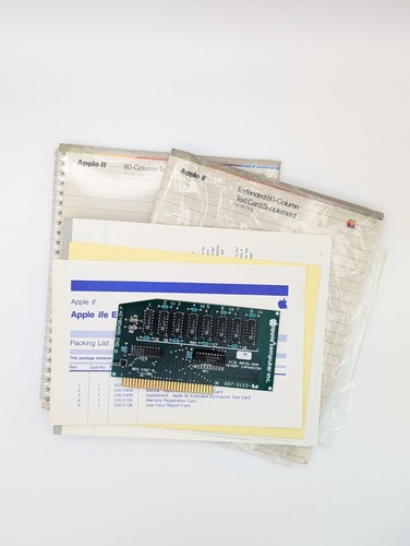 Apple iie column 64k - 80,