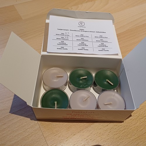 Partylite teelichter box - teelichter,